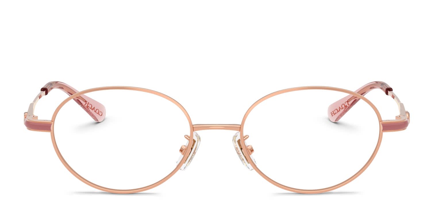 Coach HC5189TD Pink, Gold glasses - Pink / Gold - Frontal View