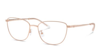 Tory Burch TY1093 Pink, Gold glasses - Pink / Gold - Angle View