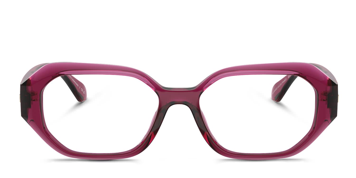 Michael Kors MK4147U Islamorada red , clear frame