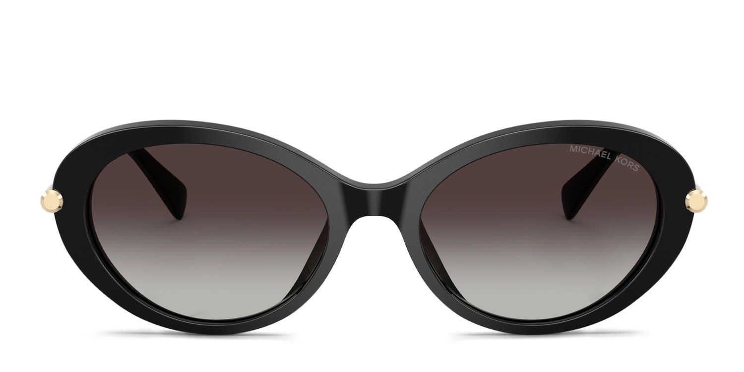 Michael Kors MK2245U Rockaway Black, Gray glasses - Black / Gray - Frontal View