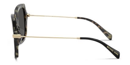 Michael Kors MK2247U Quogue Black, Brown, Tortoise, Gray glasses - Black / Brown / Tortoise / Gray - Side View