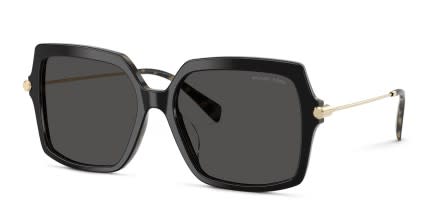 Michael Kors MK2247U Quogue Black, Brown, Tortoise, Gray glasses - Black / Brown / Tortoise / Gray - Angle View