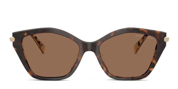 Michael Kors MK2246U Catskills tortoise frame with brown solid