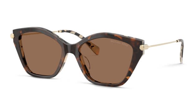 Michael Kors MK2246U Catskills tortoise frame with brown solid