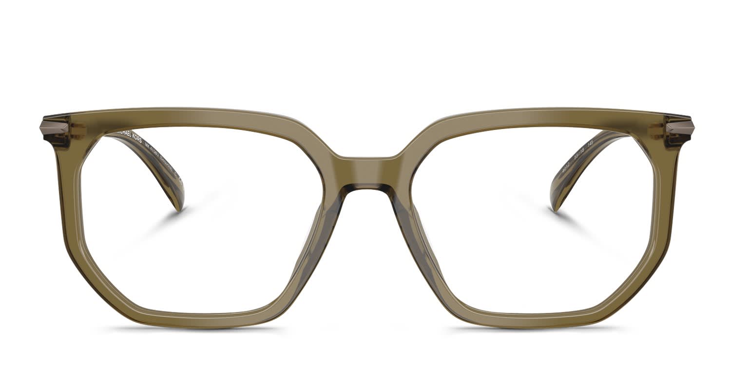 Kenzo KZ50129I Green Eyeglasses | Includes FREE Rx Lenses