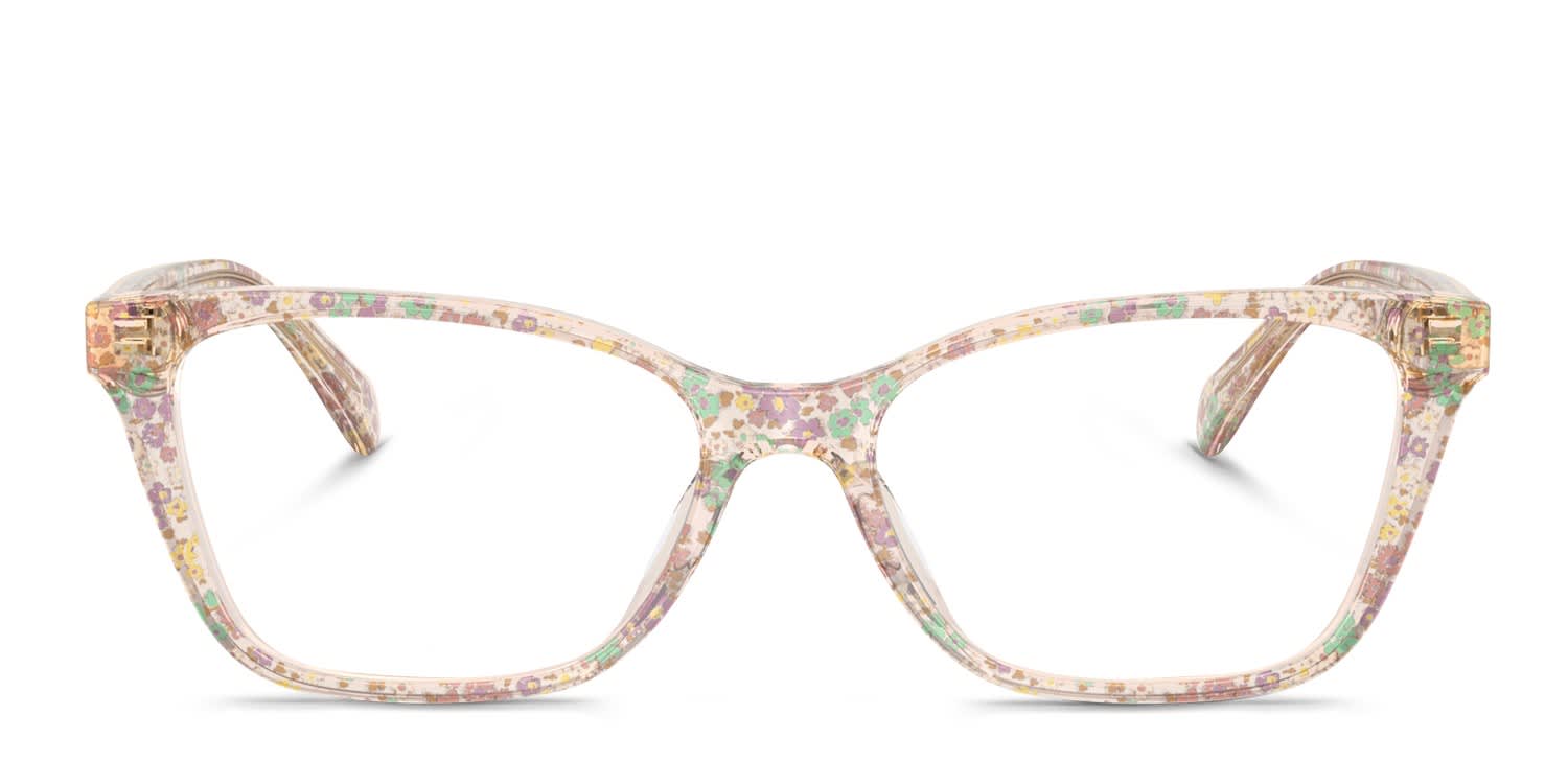 Coach HC6248U clear , tortoise frame display picture 1