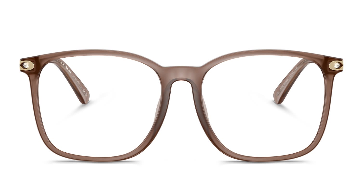 Coach glasses Susanna copper brown tan eyeglasses Coach HC6225U 5779 Glasses - US main image 2