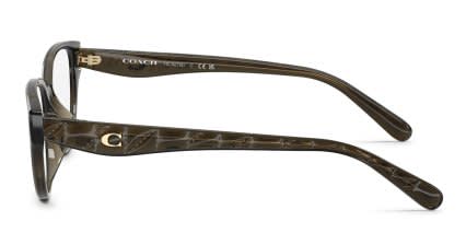 Coach HC6279D Clear glasses - Clear - Side View