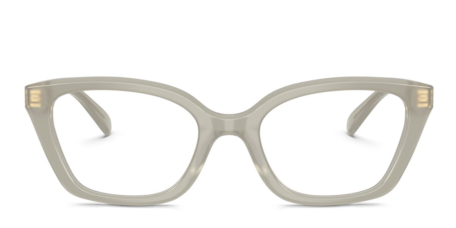 Coach HC6270U White glasses - White - Frontal View