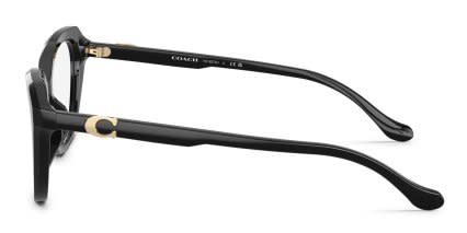Coach HC6273U Black glasses - Black - Side View