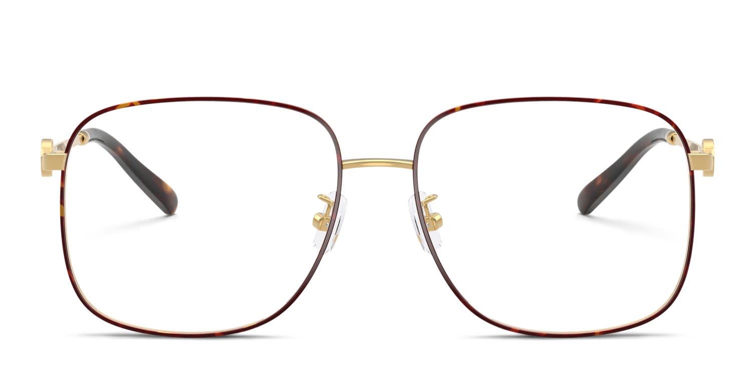 Tory Burch TY1094 Tortoise, Gold glasses - Tortoise / Gold - Frontal View