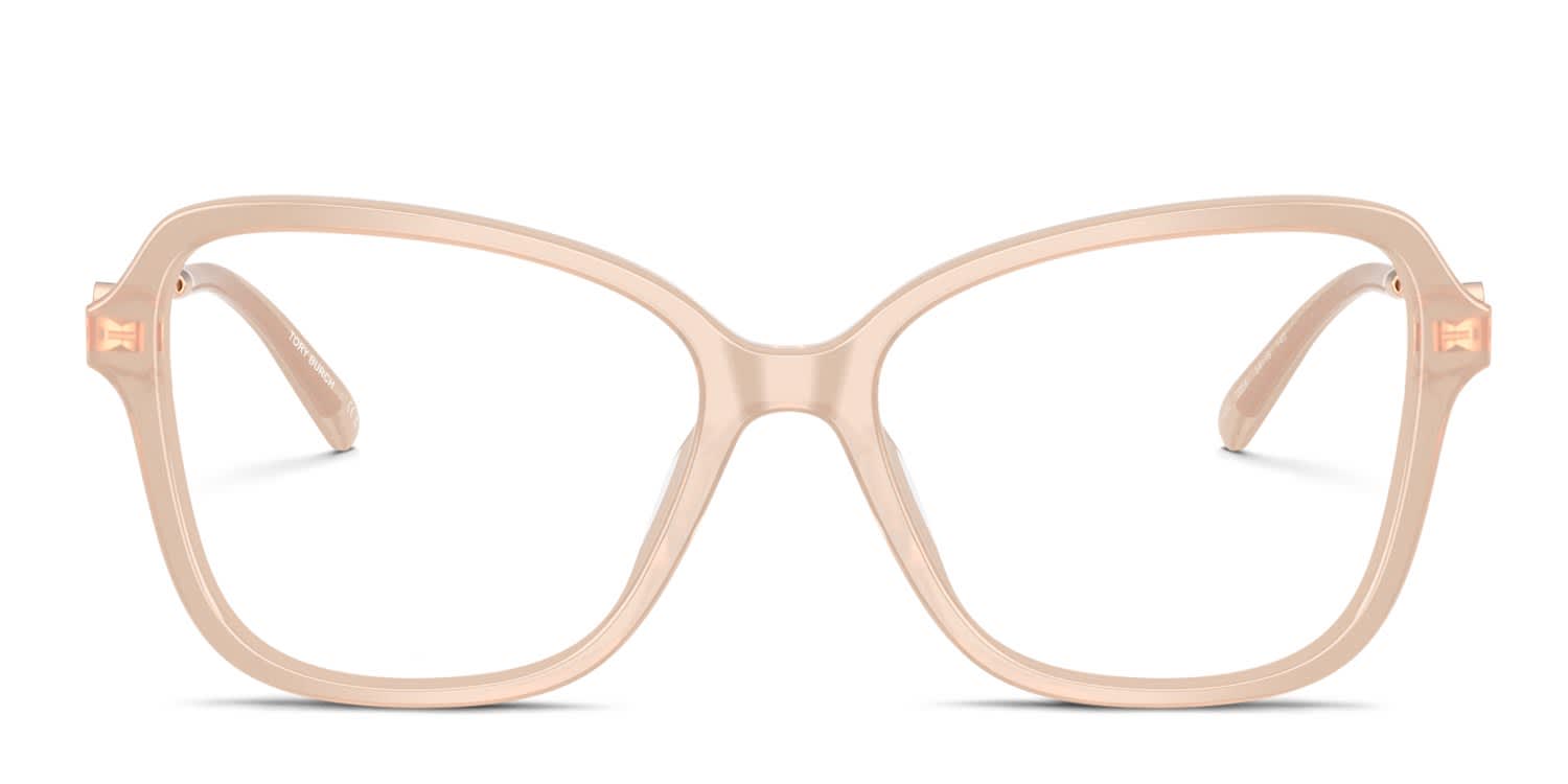Tory Burch TY2166U White, Beige glasses - White / Beige - Frontal View