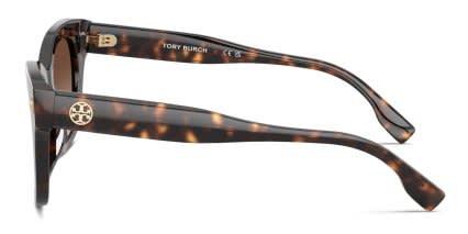 Tory Burch TY7225U Tortoise, Brown glasses - Tortoise / Brown - Side View