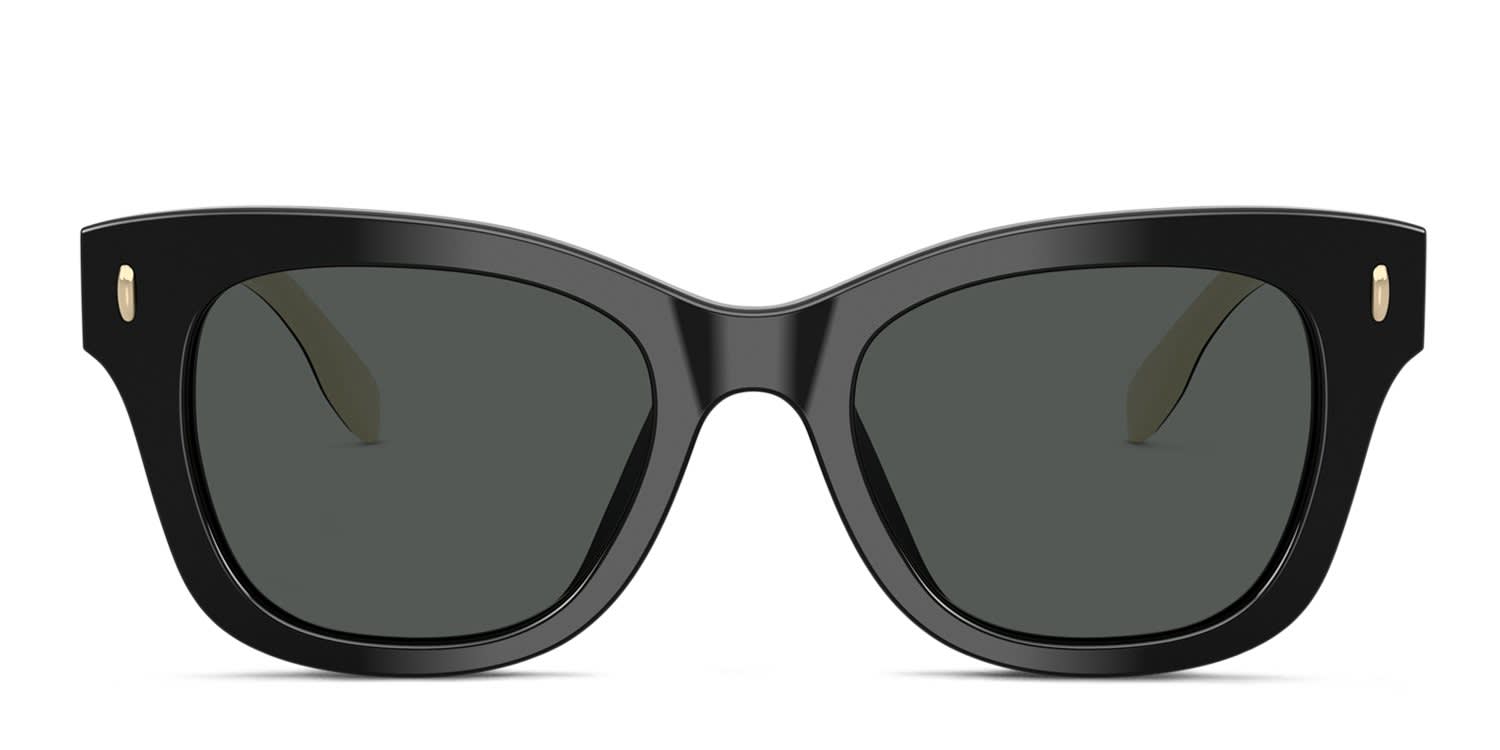 masuo0901 　Burberry’s Bruhl & Sohne別注 Burberry BE4392U Briar Shiny Black, Beige Prescription Sunglasses