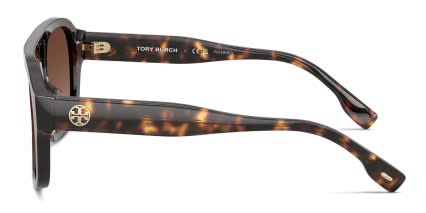 Tory Burch TY7224U Tortoise, Brown glasses - Tortoise / Brown - Side View