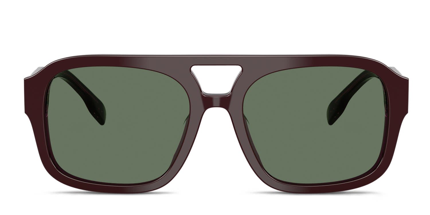 Tory Burch TY7224U Purple, Clear, Green glasses - Purple / Clear / Green - Frontal View