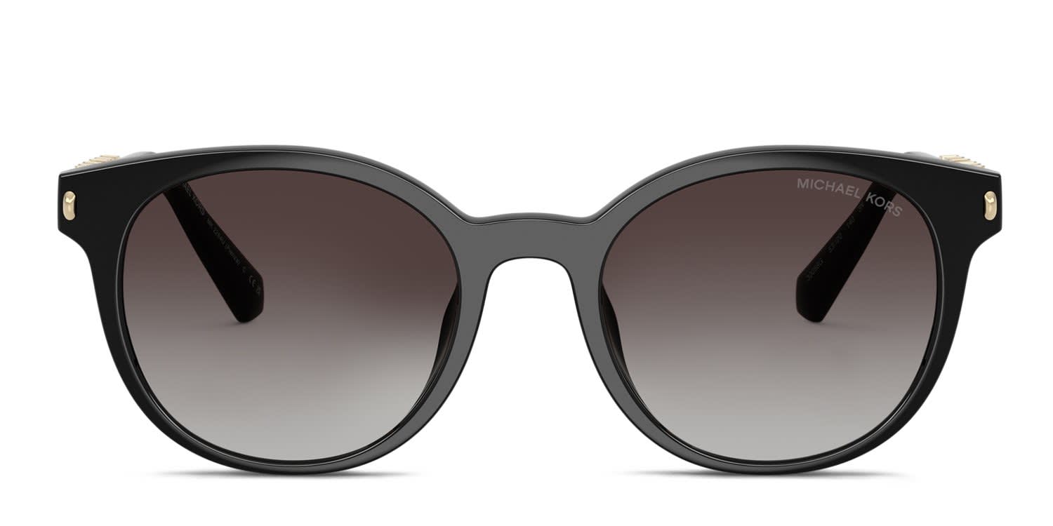 Moschino MOS088/F/S black frame with smoke lenses. Lenses provide