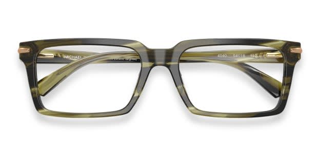 Michael Kors MK4173U Grand Targhee green , brown frame