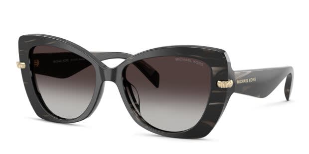 Michael Kors MK2258U Atlanta black , brown frame with light grey
