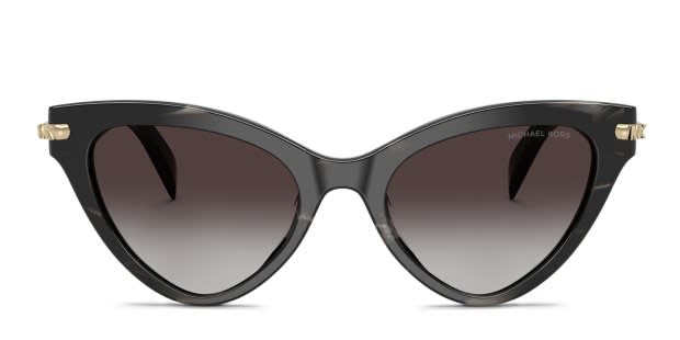 Michael Kors MK2259U Roanoke black , brown frame with light grey