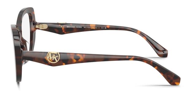 Michael Kors Women\'s Castill M2456S 206 Brown Sunglasses Tortoise Frame w/Case Michael Kors Fulton M2756S 206 – Tortoise Shell Oversized  main image 4