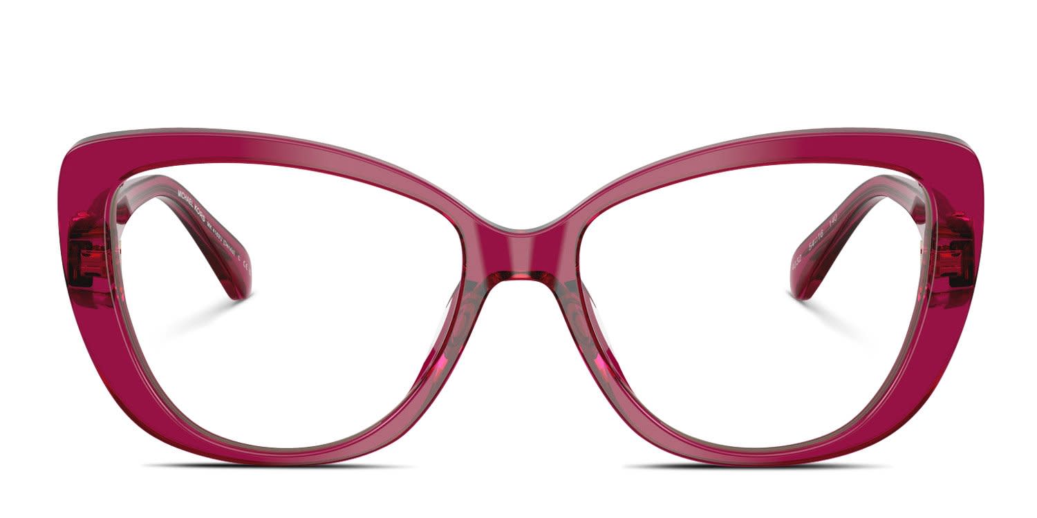 【aaakira】 Visionaire 29　WOMAN Michael Kors MK4163U Dervio clear , purple frame