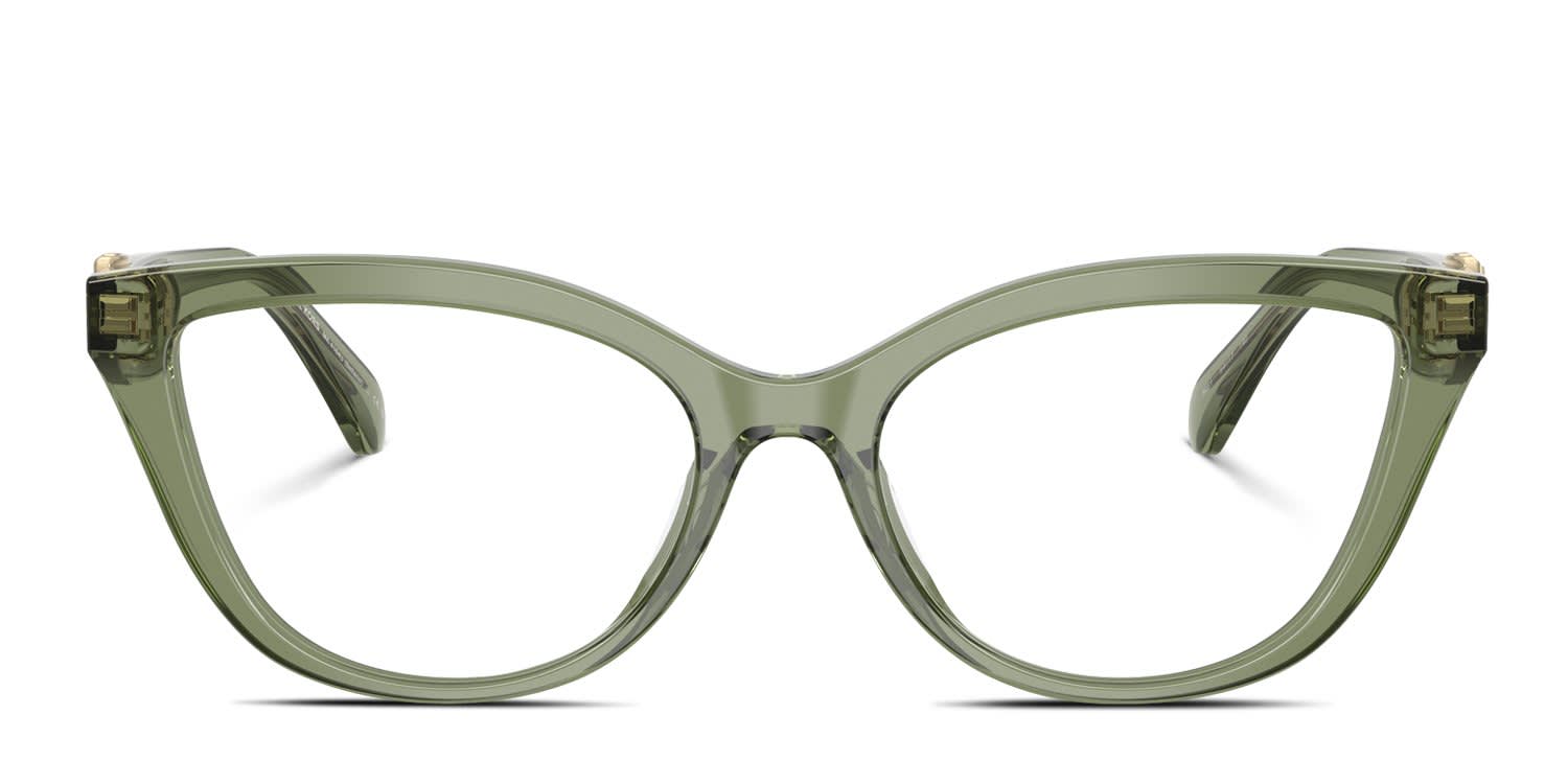 Swarovski SK2053 white , green frame