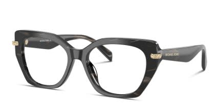 Michael Kors MK4167U Nashville Black, Brown glasses - Black / Brown - Angle View