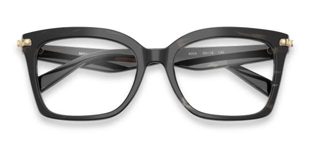 Bluebird　A4サイズ6枚　黒フレーム4点 Michael Kors MK4166U Greenville black , brown frame
