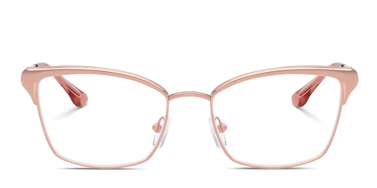 Michael Kors MK3096 Lexington Pink, Gold glasses - Pink / Gold - Frontal View