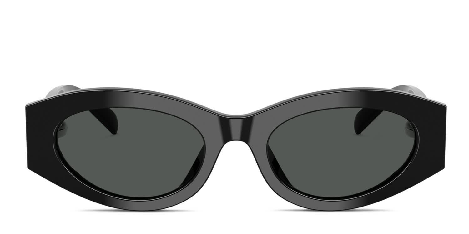 Tory Burch TY7222U Black, Gray glasses - Black / Gray - Frontal View