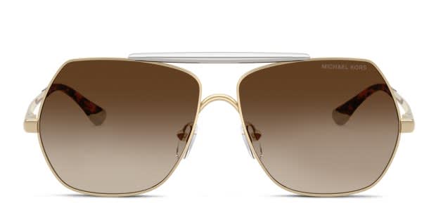 Michael Kors MK1173 Denver gold frame with smoke gradient lenses