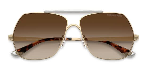 Michael Kors MK1173 Denver gold frame with smoke gradient lenses