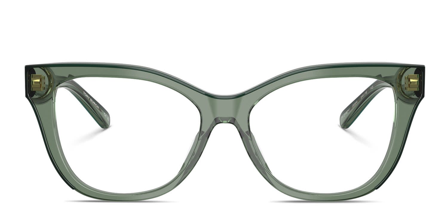 Tory Burch TY2147U Brown, Beige glasses - Brown / Beige - Frontal View
