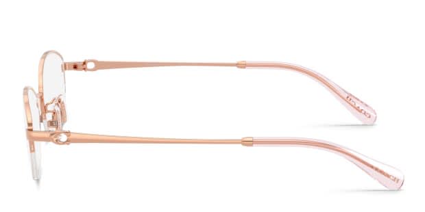 Coach HC5207TD pink , gold frames