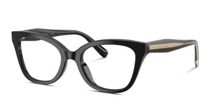 Coach HC6290U Black glasses - Black - Angle View