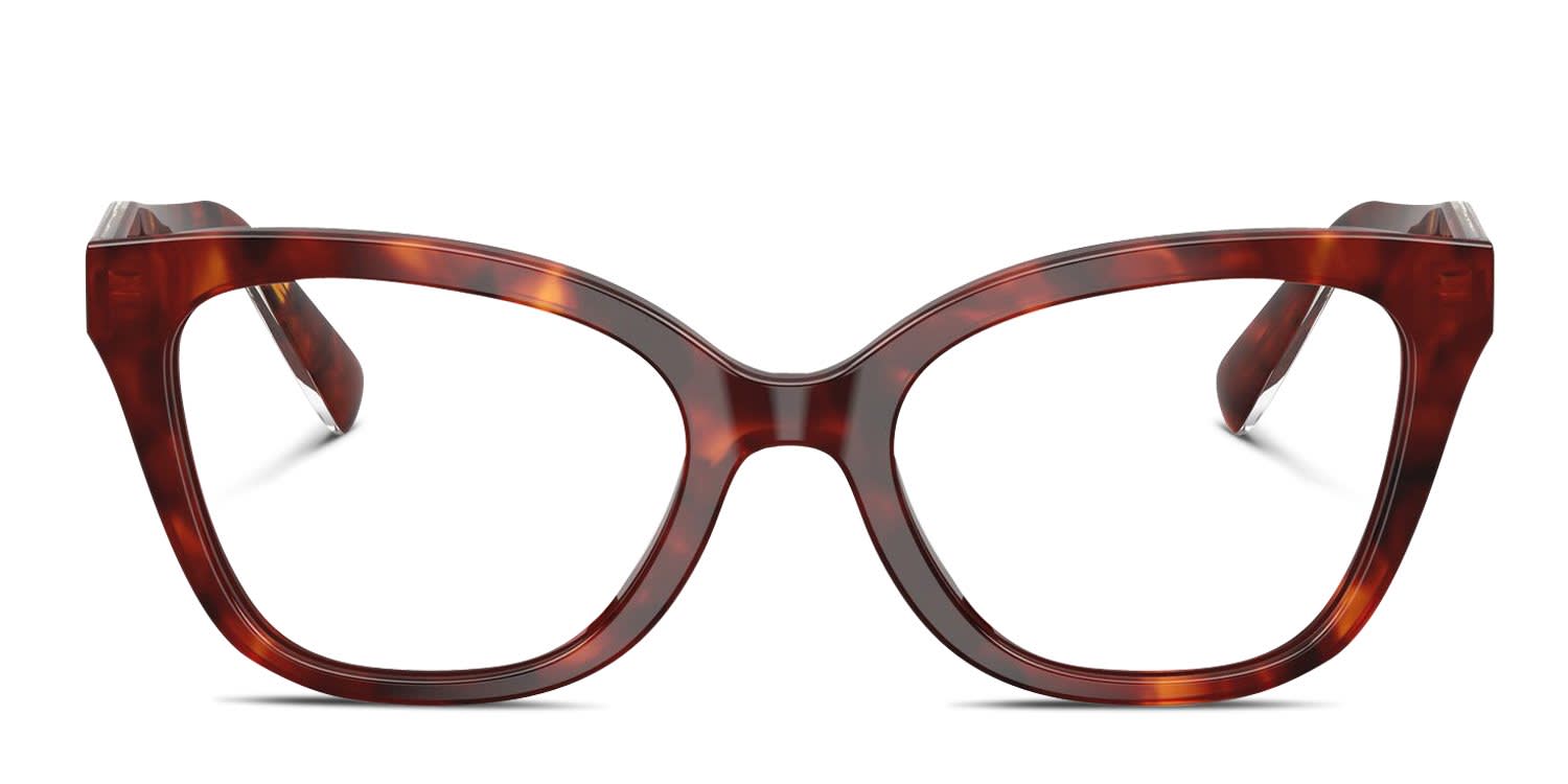 Coach HC6290U Tortoise glasses - Tortoise - Frontal View