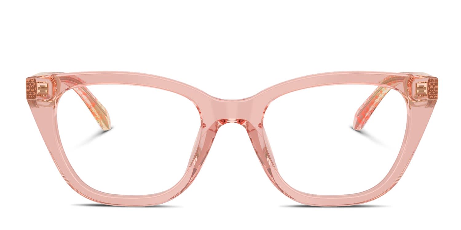 Swarovski SK5471 Pink/Clear Prescription Eyeglasses