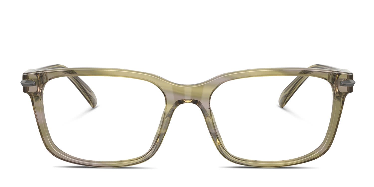 Michael Kors MK4188U Seal Harbor Green, Brown glasses - Green / Brown - Frontal View