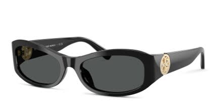 Tory Burch TY7229U Black, Gray glasses - Black / Gray - Angle View