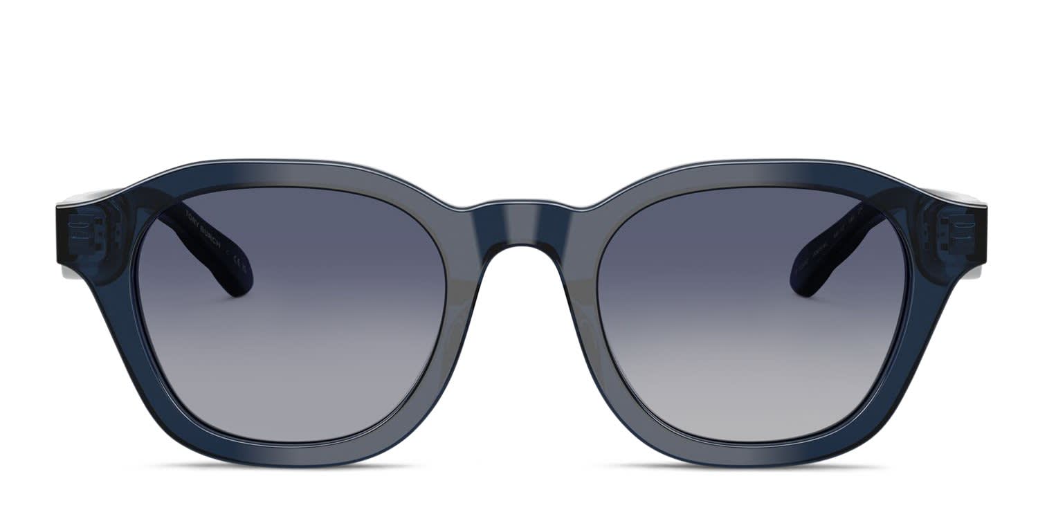 Tory Burch TY7235D Clear, Blue glasses - Clear / Blue - Frontal View