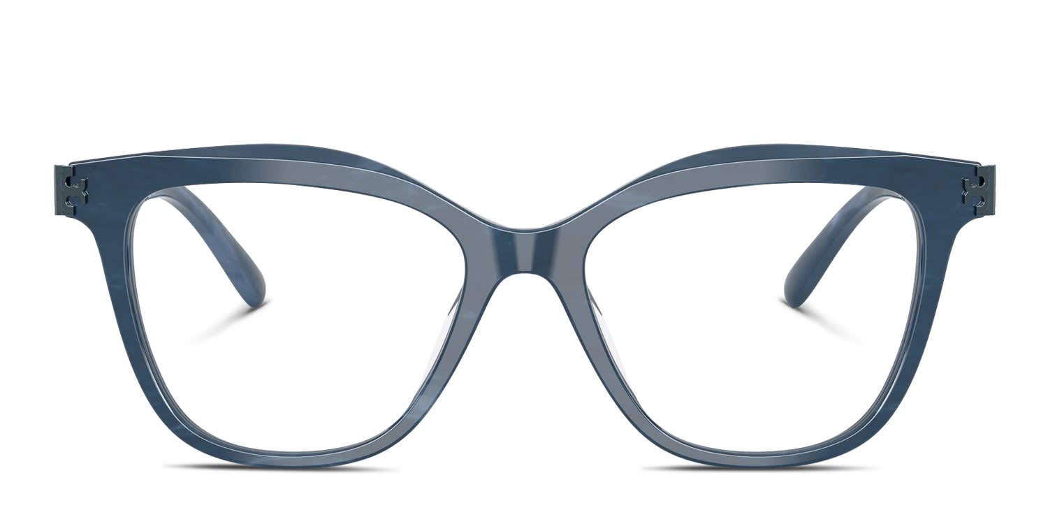 Amelia E. Chardonnay Blue, Tortoise Prescription Eyeglasses