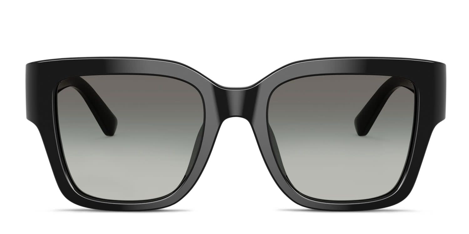 Tory Burch TY7228U Black, Gray glasses - Black / Gray - Frontal View