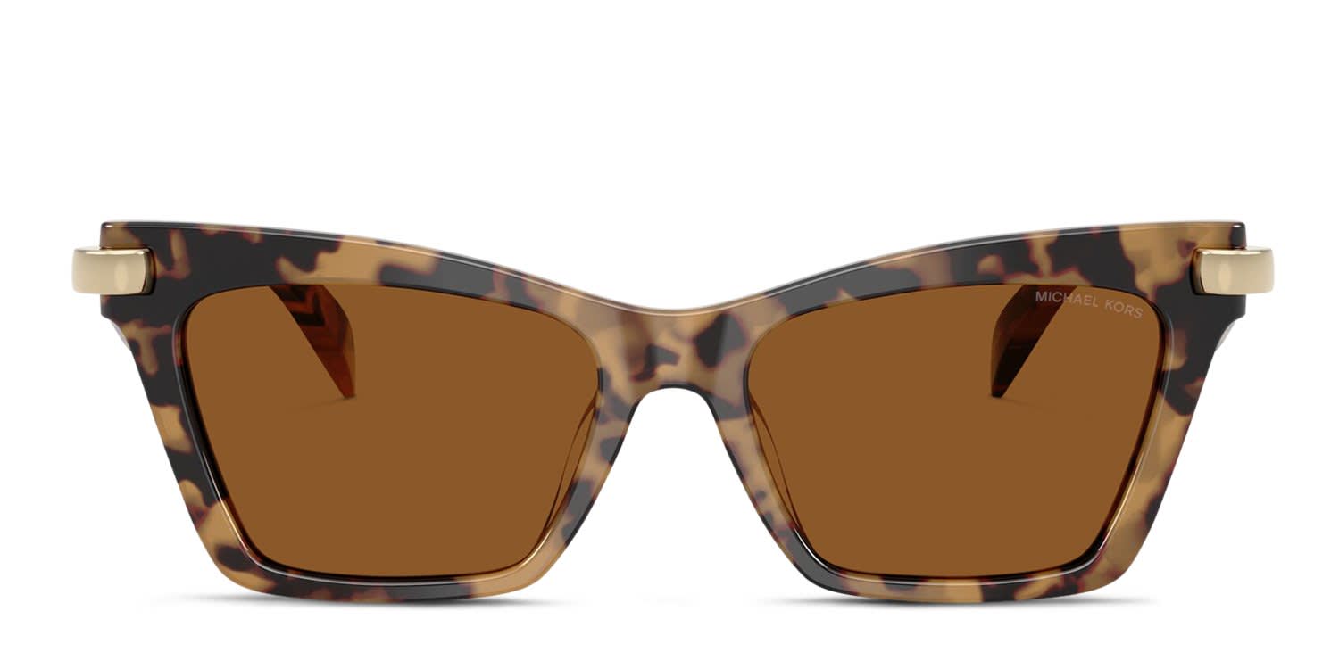 Michael Kors MK2276U Grand Cayman tortoise frame with amber mono