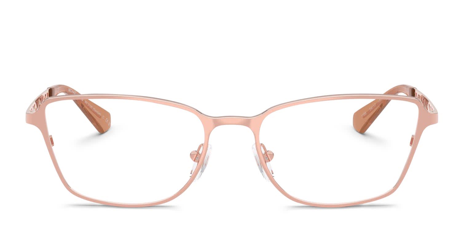 Michael Kors MK3105 Sanibel Pink, Gold glasses - Pink / Gold - Frontal View