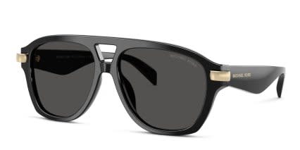 Michael Kors MK2277U Grenada Black, Gray glasses - Black / Gray - Angle View