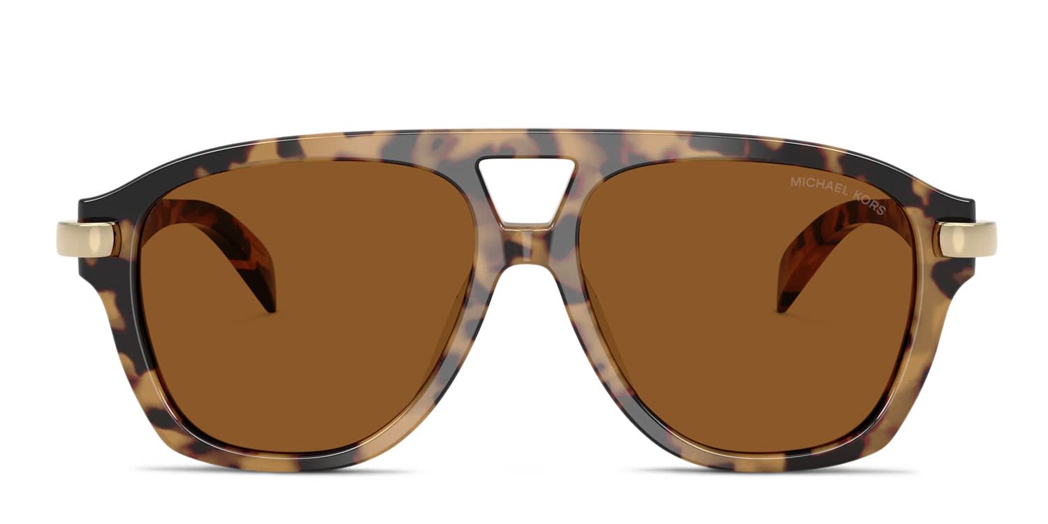 Michael Kors MK2251U Jackson Hole tortoise frame with brown solid
