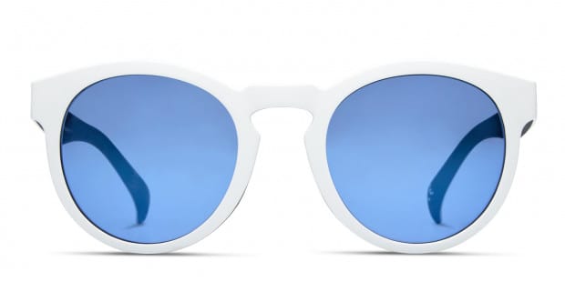 新発売の Adidas AOR009 White w/Black Prescription Sunglasses アディダス