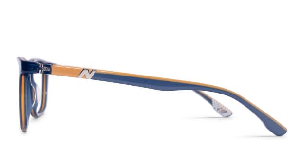 New Balance NB5075 Kids Black, Blue Prescription Eyeglasses