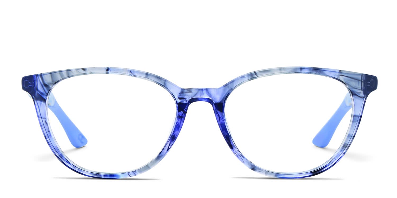 Amelia E. Chardonnay Blue, Tortoise Prescription Eyeglasses